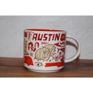 Starbucks Austin Texas Been There Series 14oz Mug 2023 Coffee Cup EUC
